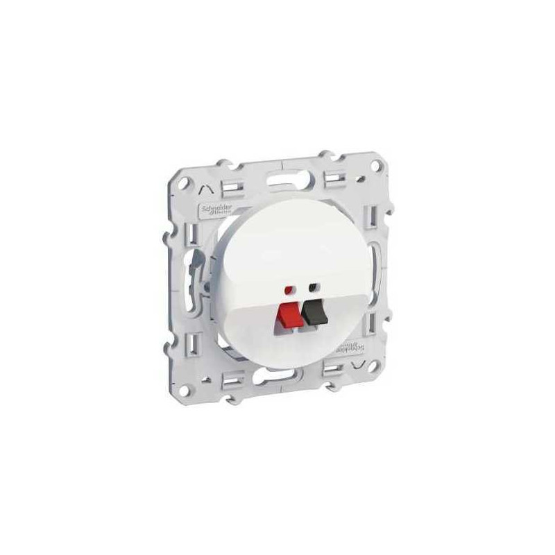 ▷ Odace prise haut parleur 1 sortie Schneider Electric au meilleur prix - Interrupteurs et prises Schneider ▷ Odace prise haut parleur 1 sortie Schneider Electric au meilleur prix - Interrupteurs et prises Schneider