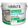 ▷  ADDICT Façade acrylique 10L blanc au meilleur prix -  Films minces