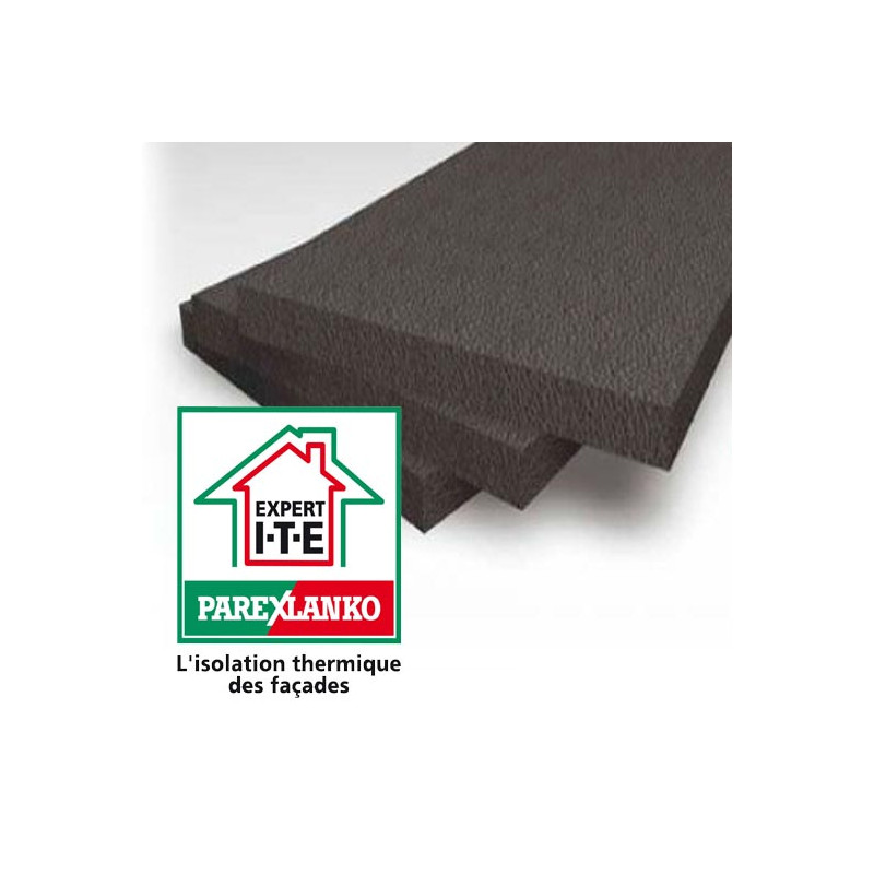 POLYSTYRENE GRAPHITE | Ep. 190mm | Format : 1.20x0.60 | R6.10 POLYSTYRENE GRAPHITE | Ep. 190mm | Format : 1.20x0.60 | R6.10