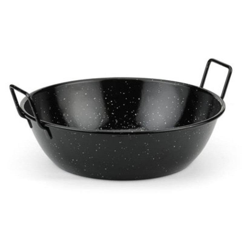 Poêle émaillée profonde avec anses 28cm Poêle émaillée profonde avec anses 28cm