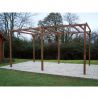 Pergola sans plancher 14,80 m² bois traité - th 3050