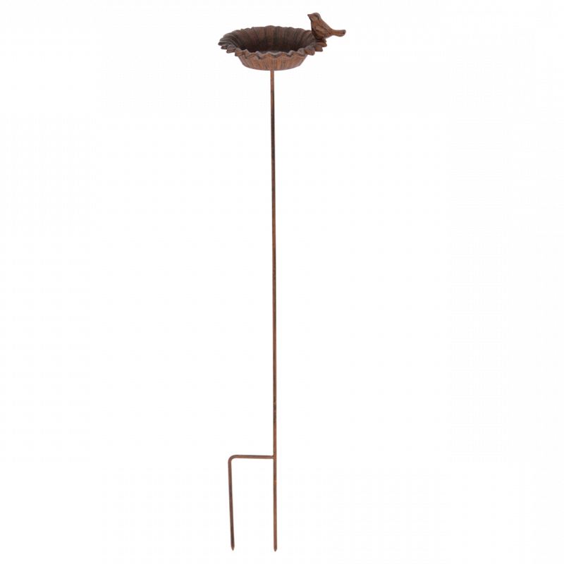 Mangeoire ou bain pour oiseaux à planter Mangeoire ou bain pour oiseaux à planter