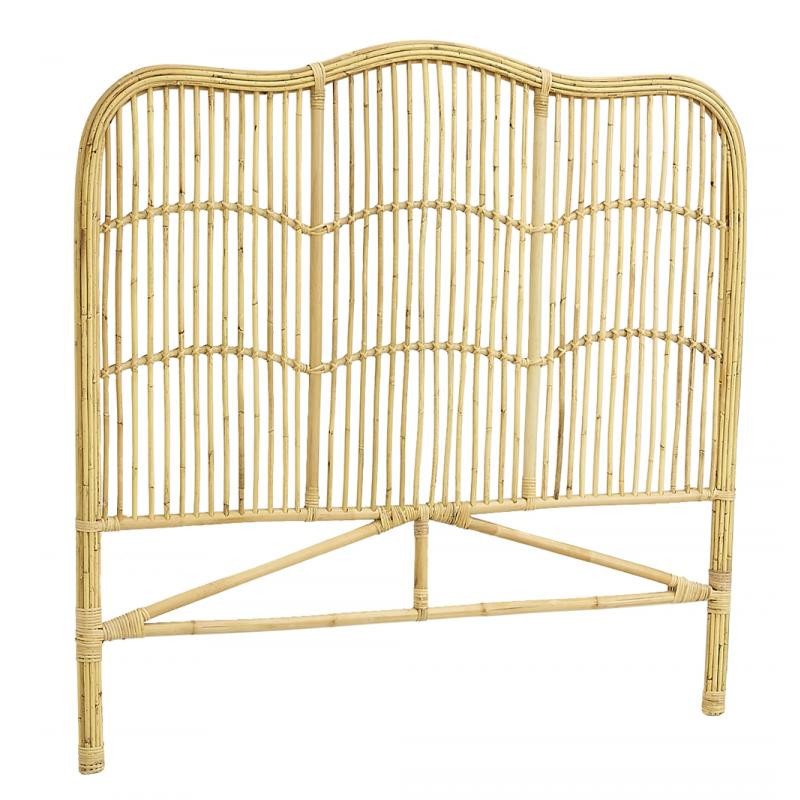 Tête de lit en rotin naturel pour lit 90cm Tête de lit en rotin naturel pour lit 90cm