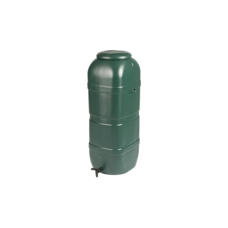 Récupérateur d'eau en colonne murale - PE 100 l vert noir - H96 x 36 x 32 cm Récupérateur d'eau en colonne murale - PE 100 l vert noir - H96 x 36 x 32 cm