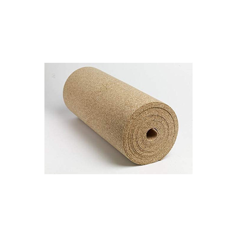 Rouleau de liège naturel Ep. 2mm Larg. 50Cm Long. 8M Rouleau de liège naturel Ep. 2mm Larg. 50Cm Long. 8M