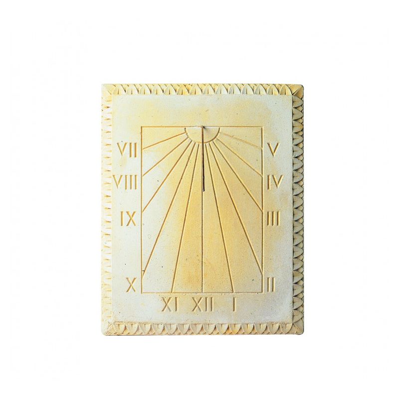 Cadran solaire motif Lys pierre naturelle 38cmx50cm Cadran solaire motif Lys pierre naturelle 38cmx50cm