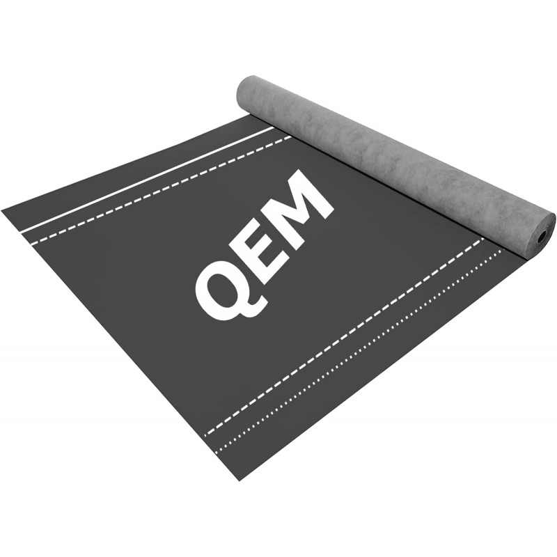 Ecran sous toiture Pare-pluie QEM HPV HYGROV+ Haute résistance UV +150 Long 25m (75m²) Ecran sous toiture Pare-pluie QEM HPV HYGROV+ Haute résistance UV +150 Long 25m (75m²)