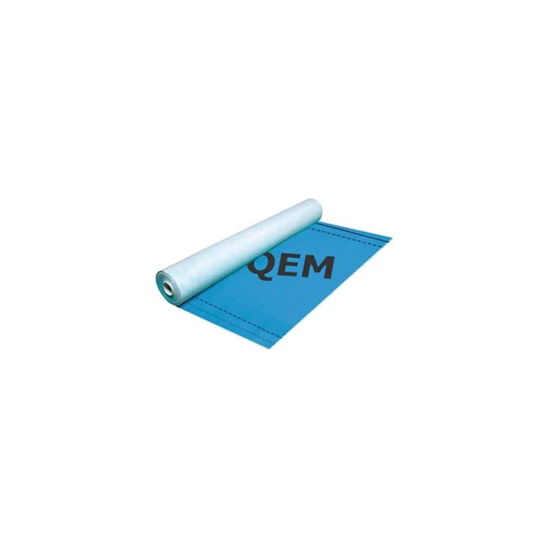Ecran sous toiture Pare-pluie QEM HPV HYGROV+ light 90 Long 25m (37,5m²) Ecran sous toiture Pare-pluie QEM HPV HYGROV+ light 90 Long 25m (37,5m²)