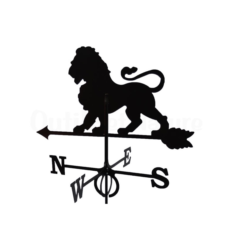 Girouette Lion en fer forgé Girouette Lion en fer forgé