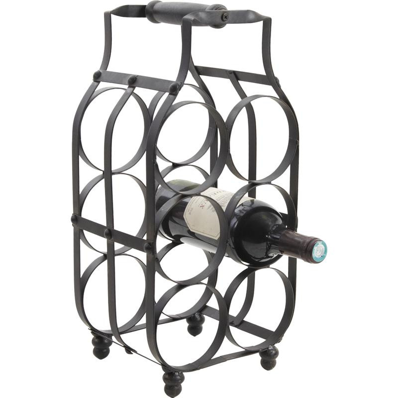 Porte-bouteilles en métal Porte-bouteilles en métal